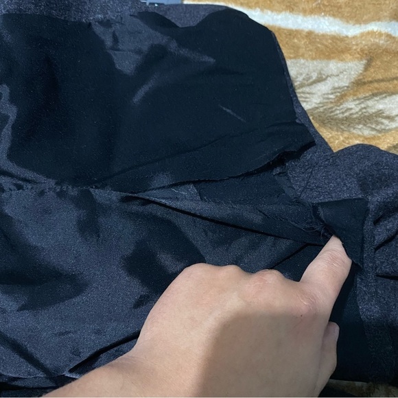 Max Mara Gray Wool Blend Blazer Sz 14 FLAWED - Picture 9 of 9